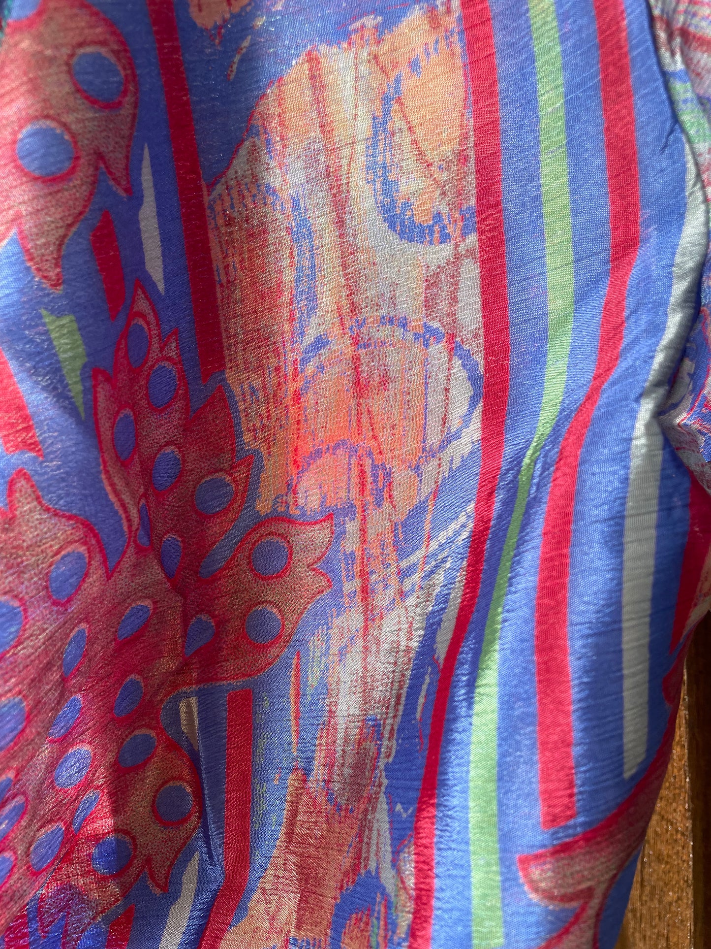 Upcycled Sari Top