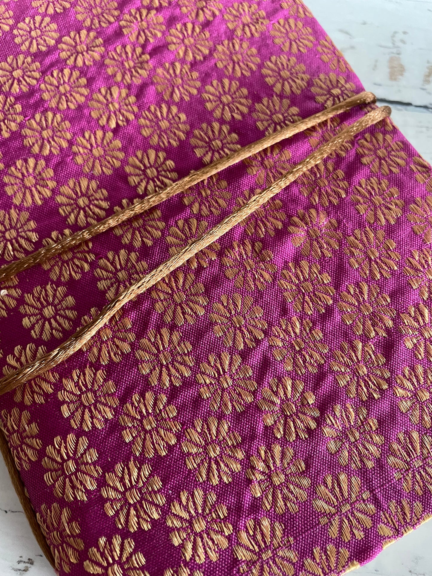 Recycled bohemian journal - tree free paper!