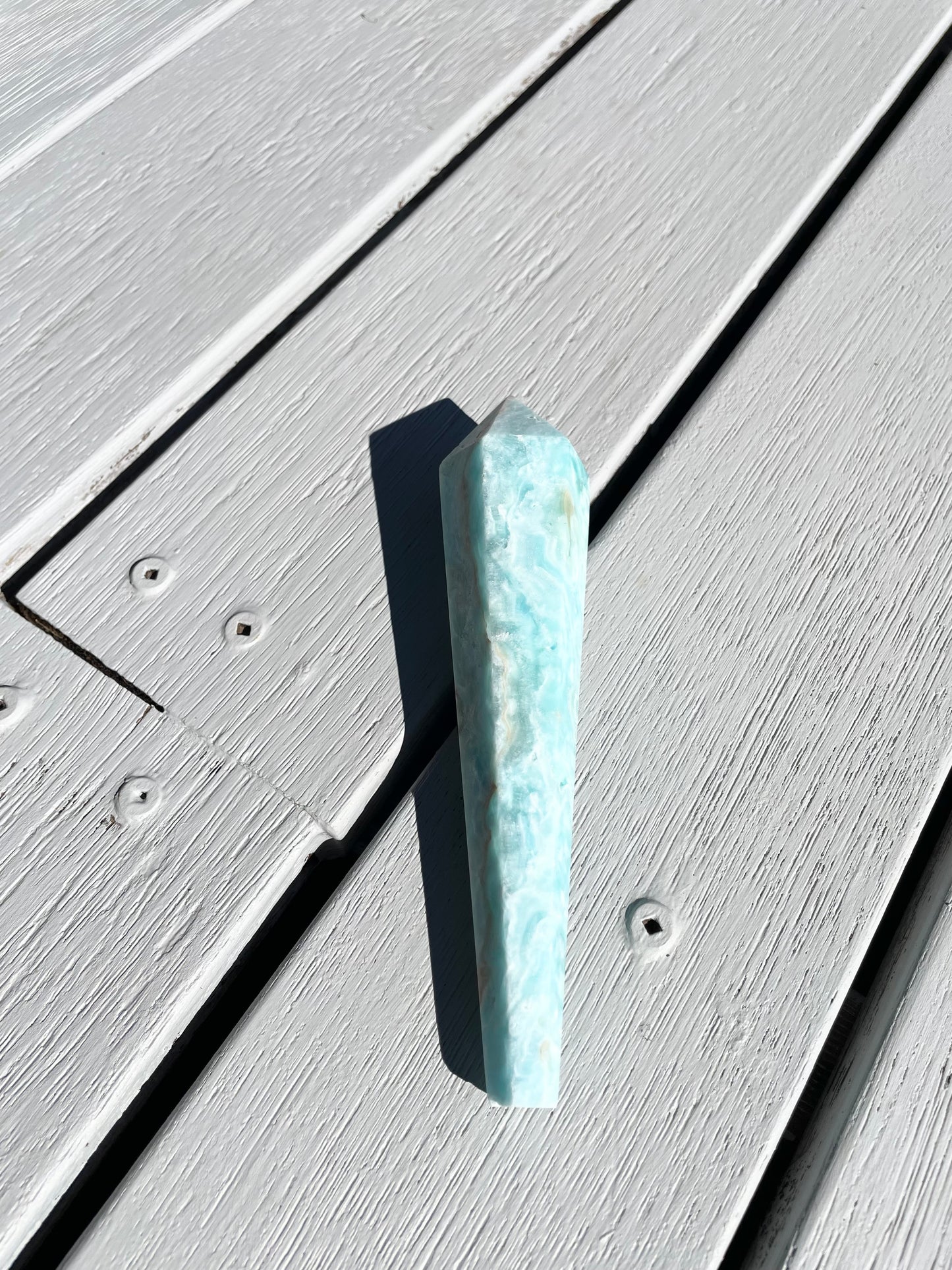 Hemimorphite Torch/Point