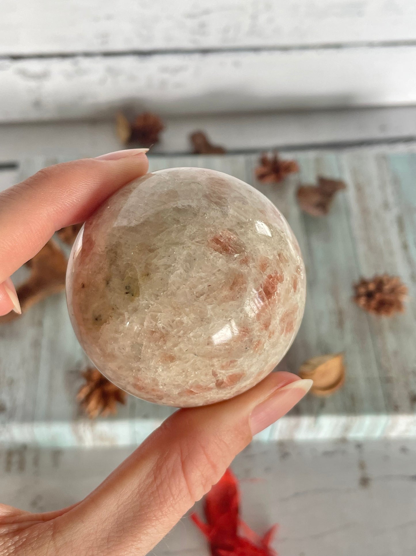 Sunstone Sphere Includes Holder