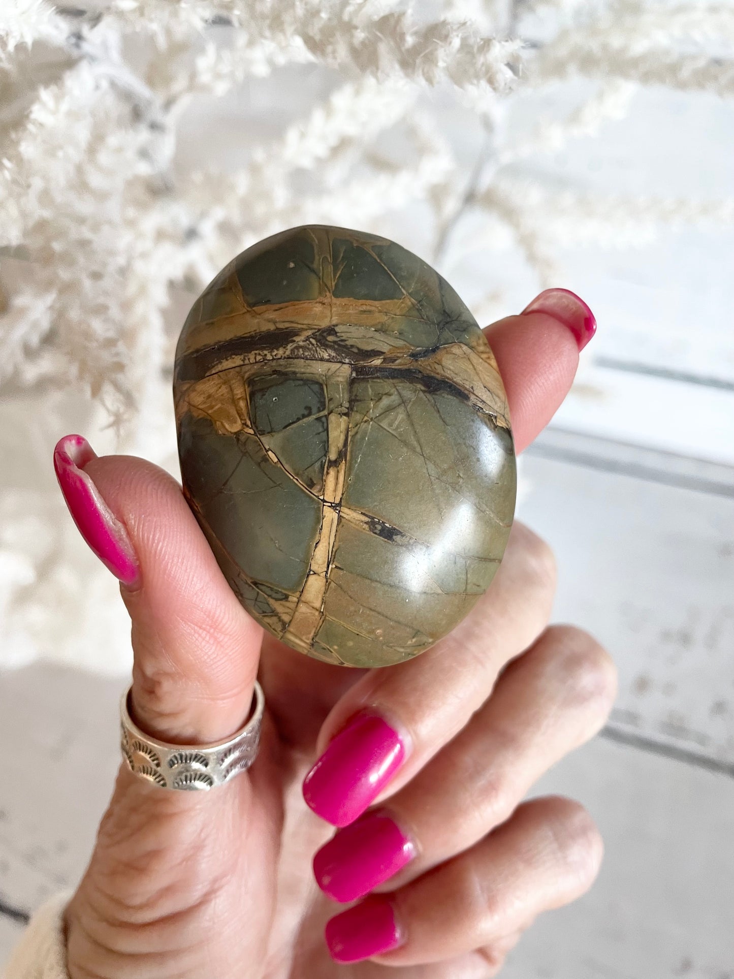 Cherry Creek Jasper Palm Stone