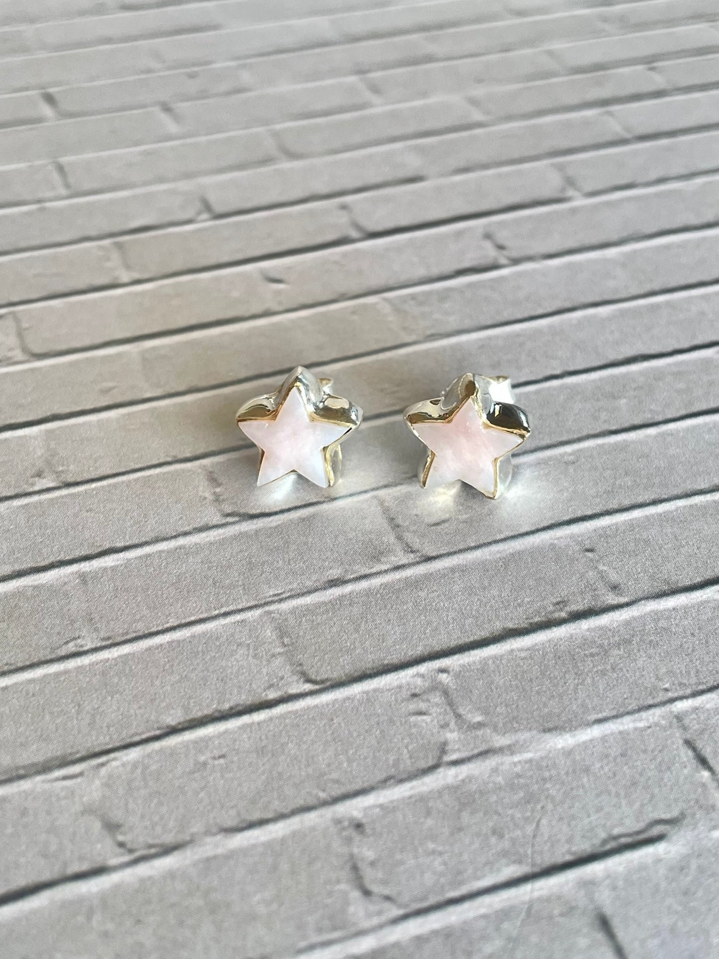 Pink Opal Studs