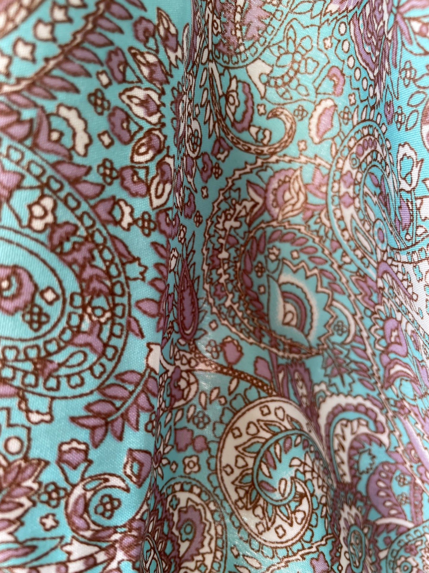 Upcycled Sari Top Long Sleeves