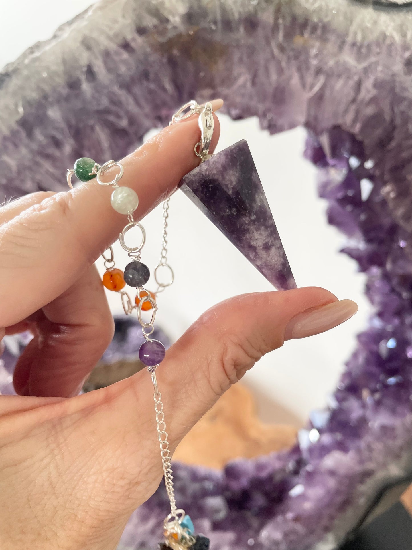 Pendulum ~ Lepidolite