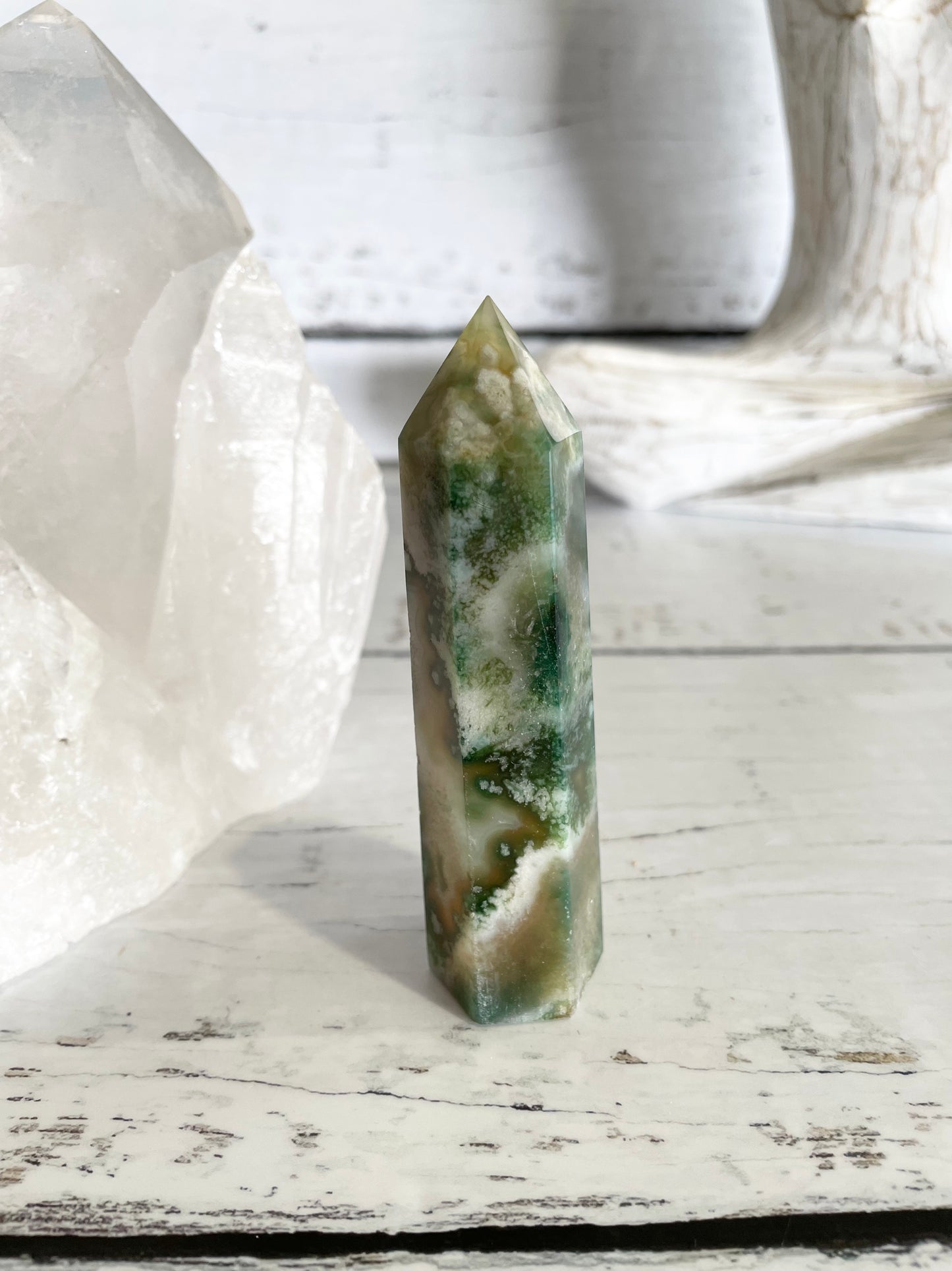 Green Flower Agate Generator