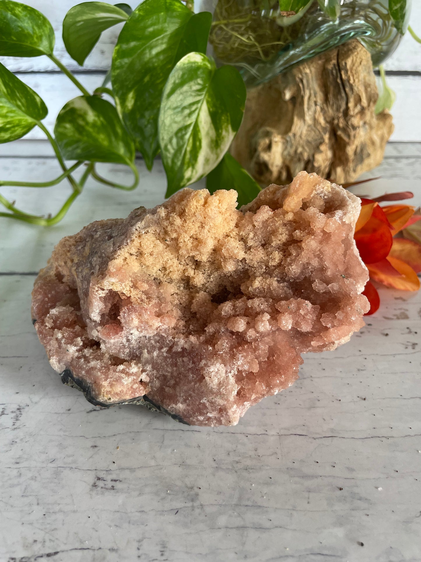 Pink Amethyst Cluster