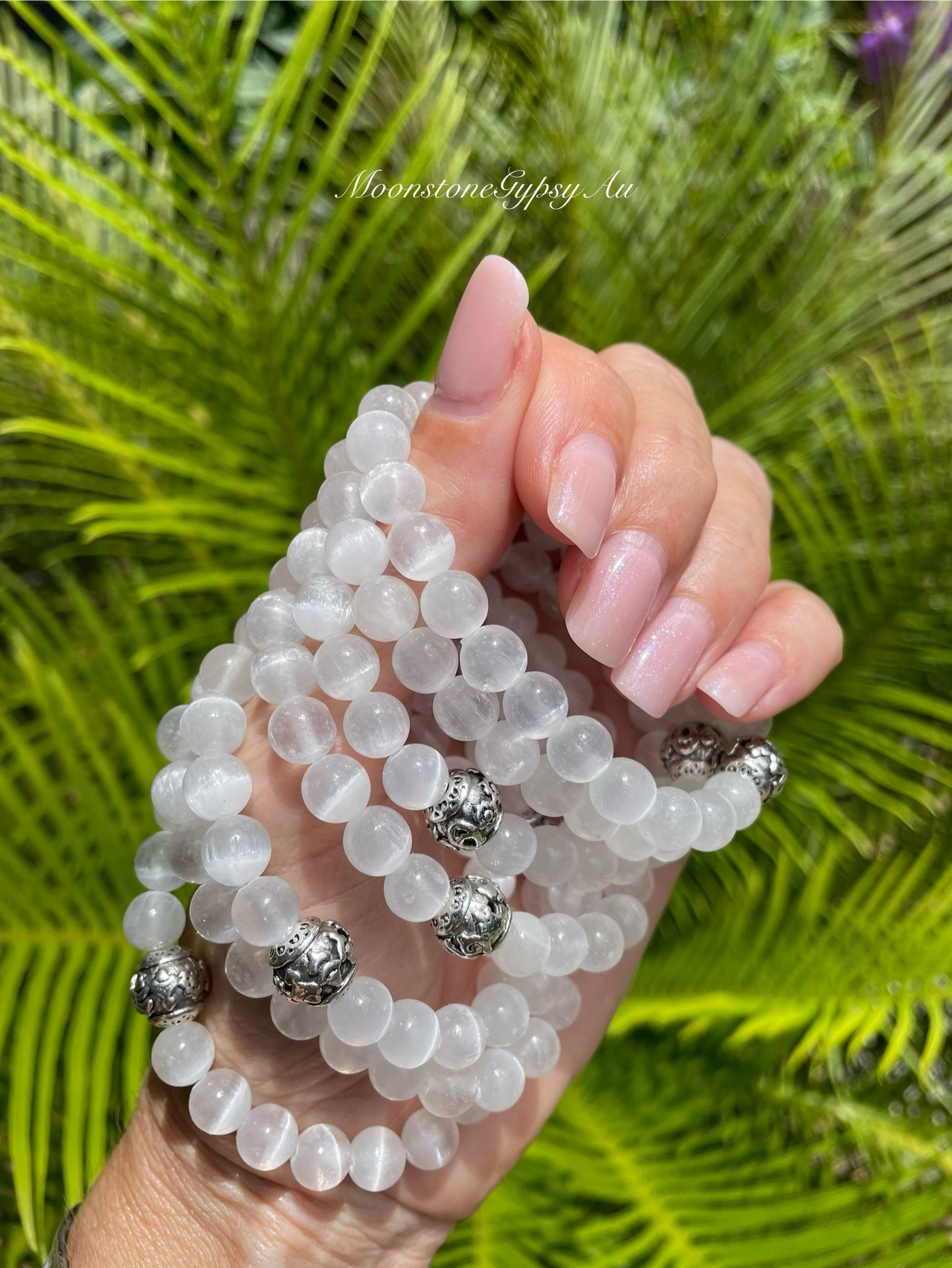 Selenite ANGELIC Healing Bracelet ©️