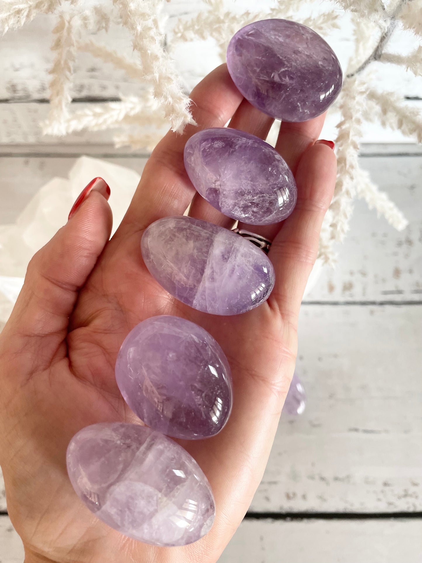 Lavender Amethyst Polished Freeform