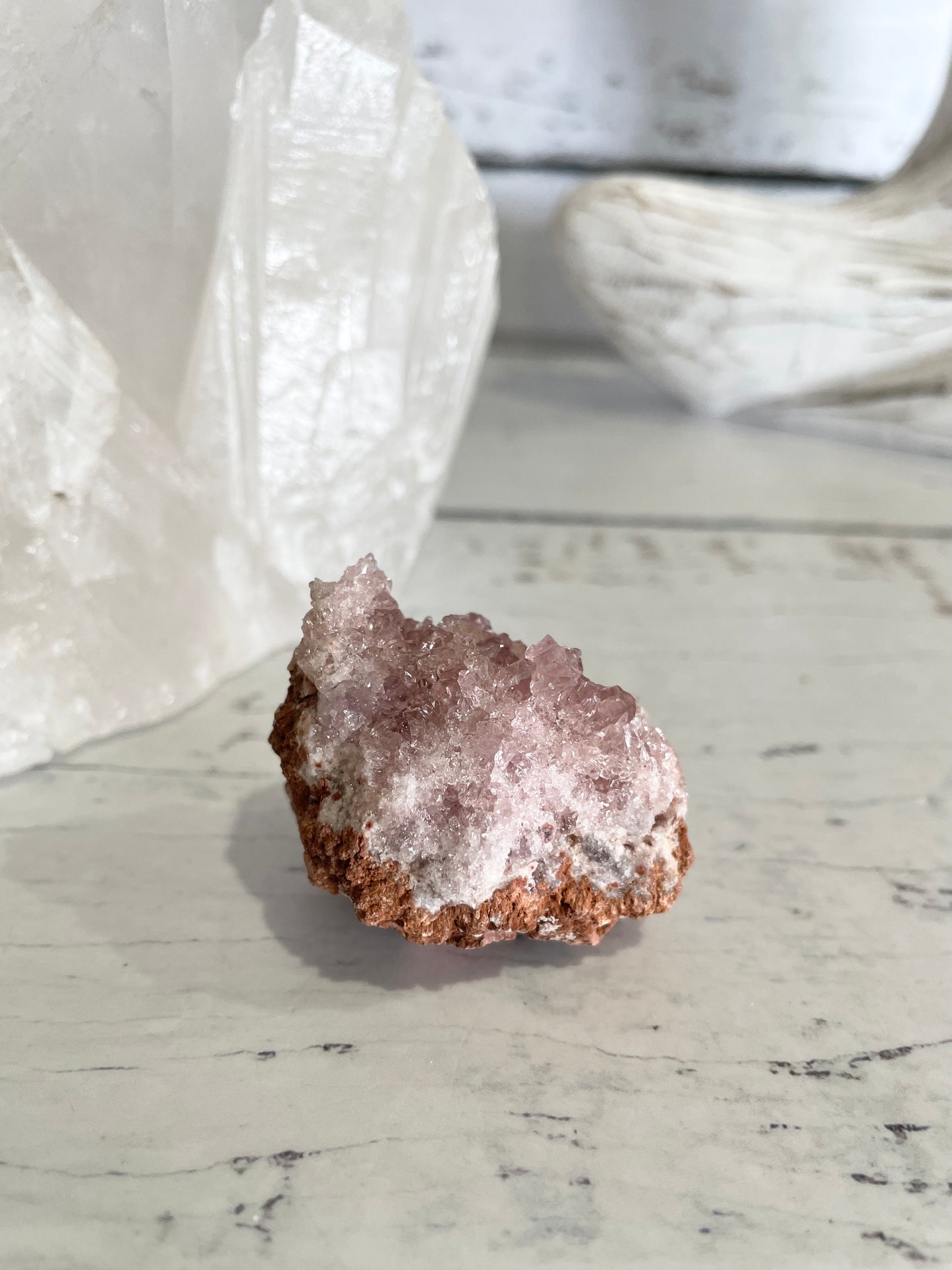 Pink Amethyst Cluster