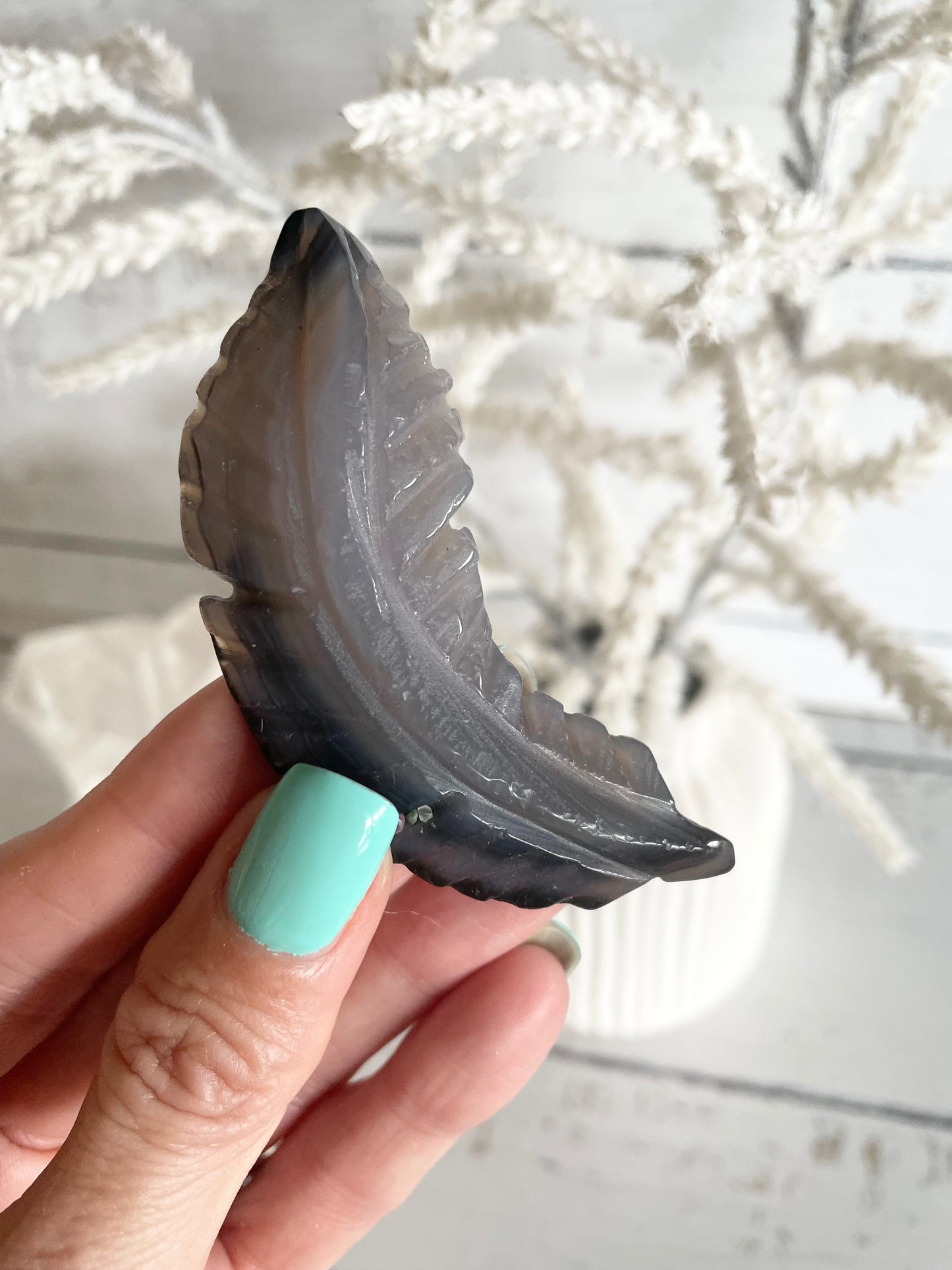 Agate feather