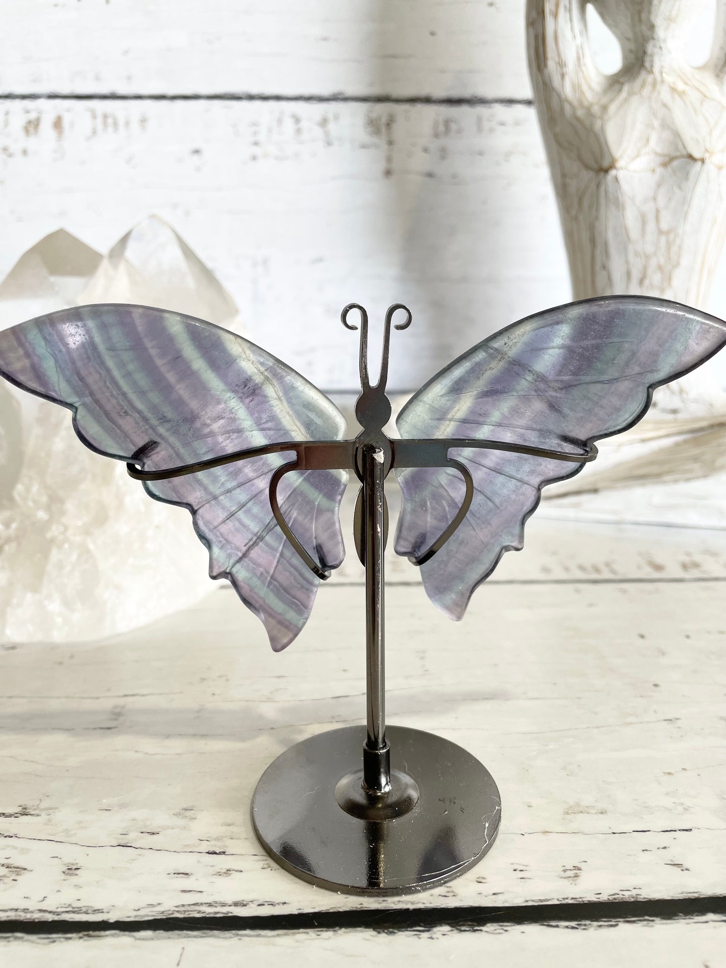 Butterfly ~ Rainbow Fluorite