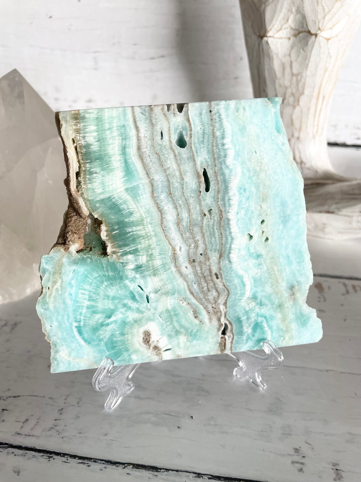 Hemimorphite Slab