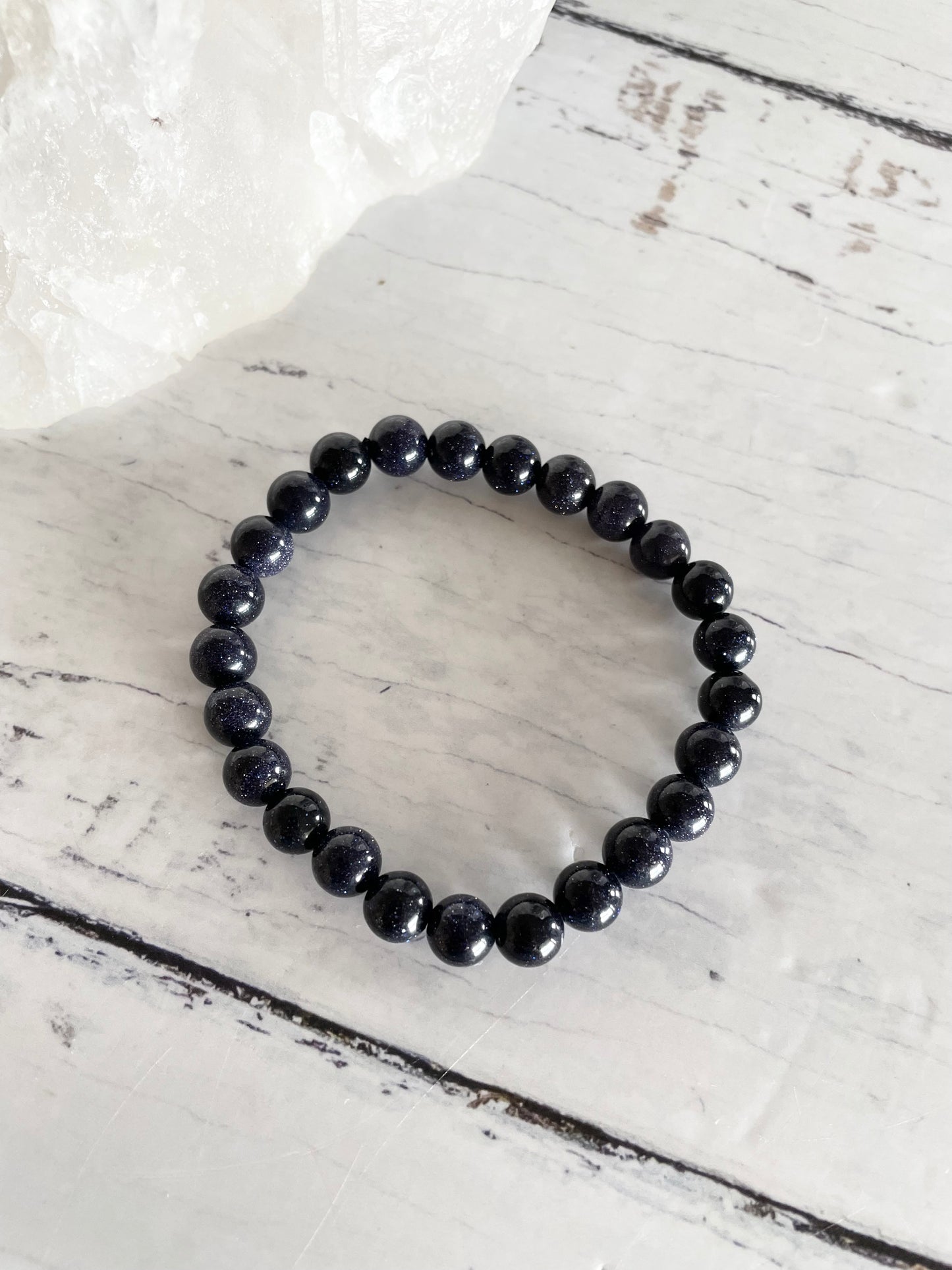 Blue Goldstone Healing Bracelet ~ Starseeds