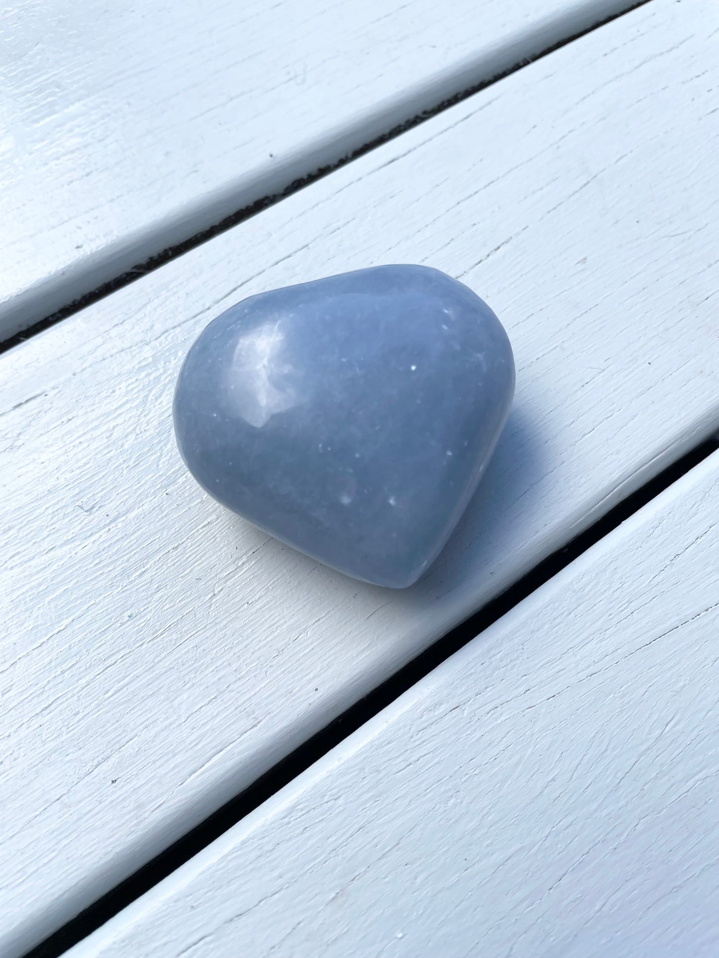 Angelite Heart