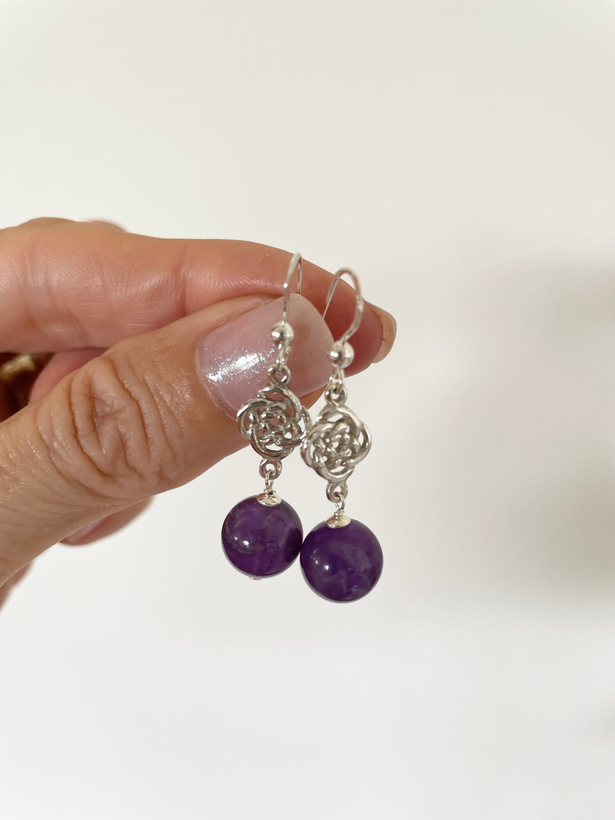 Amethyst Dangles