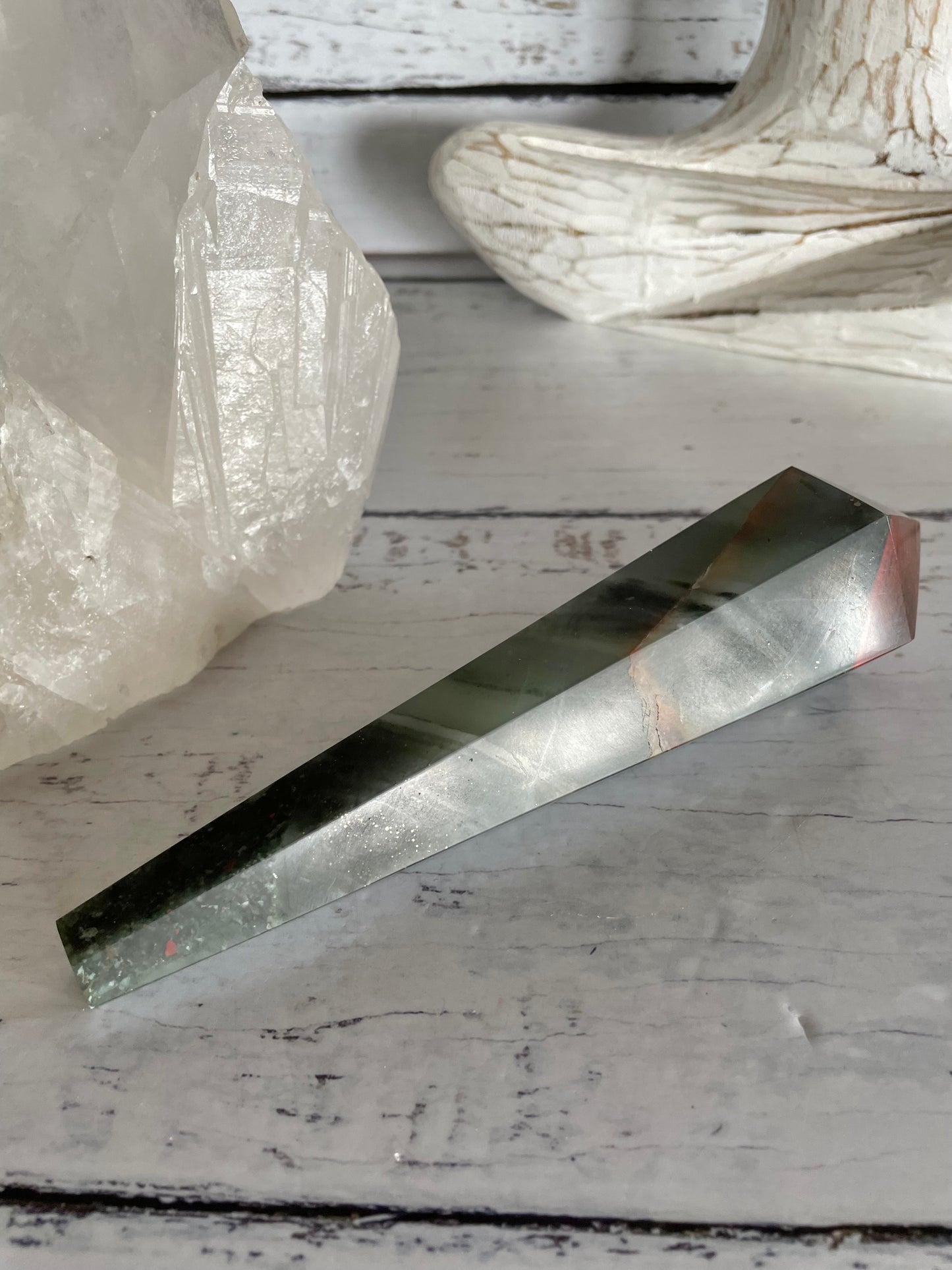 African Bloodstone Torch/Point