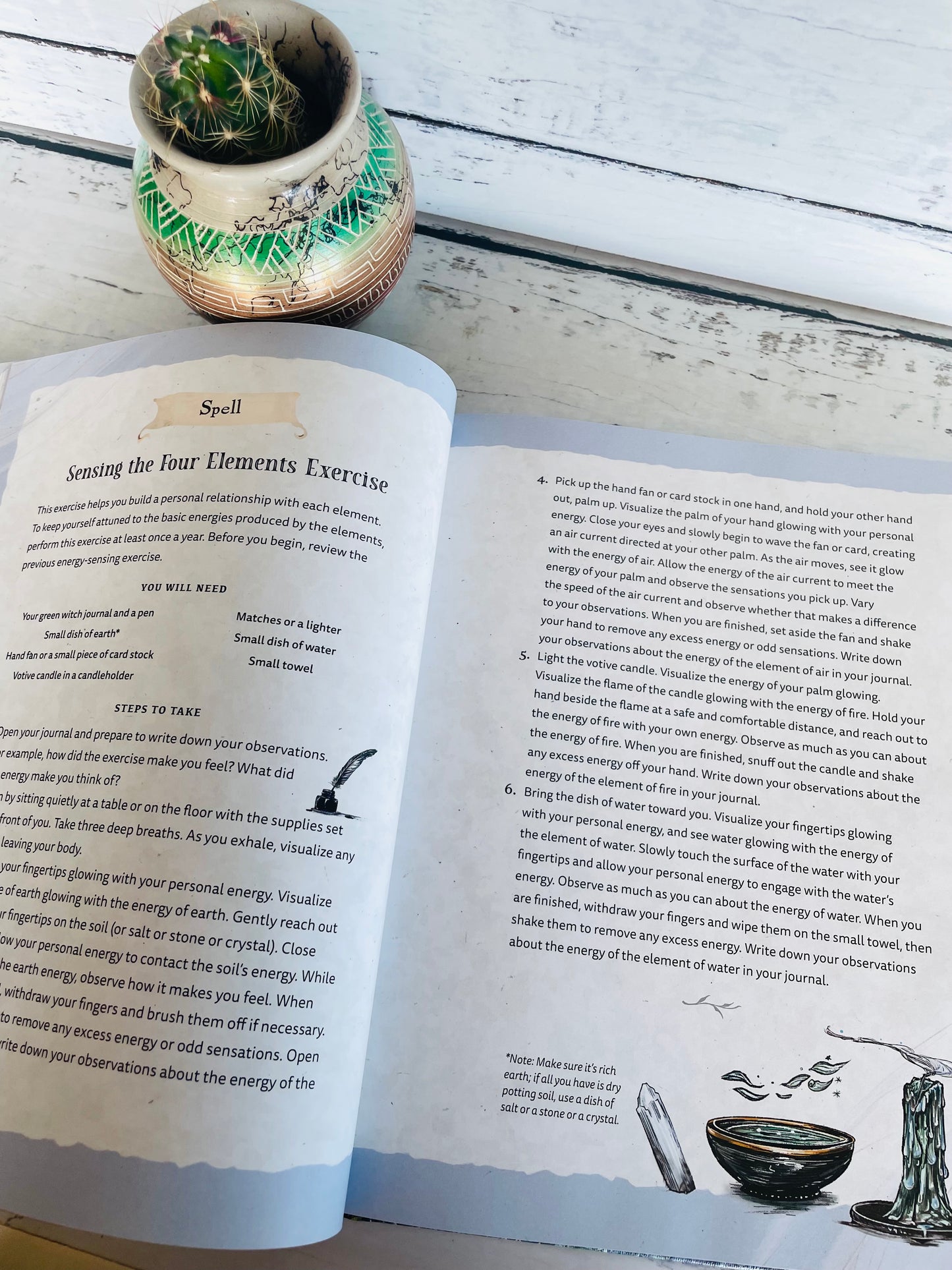 The Green Witch Illustrated