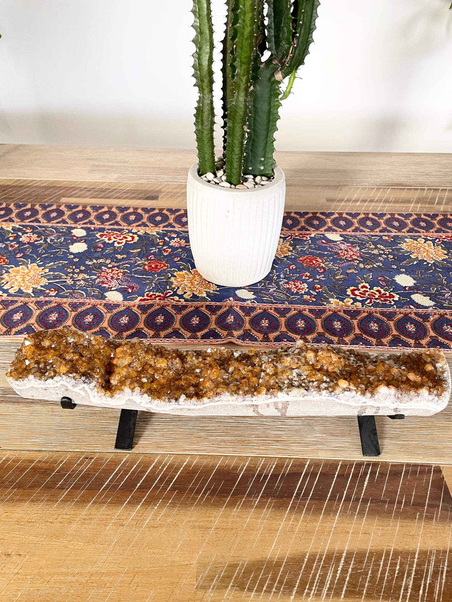 Citrine Cluster Table Topper ~ 2.6kgs