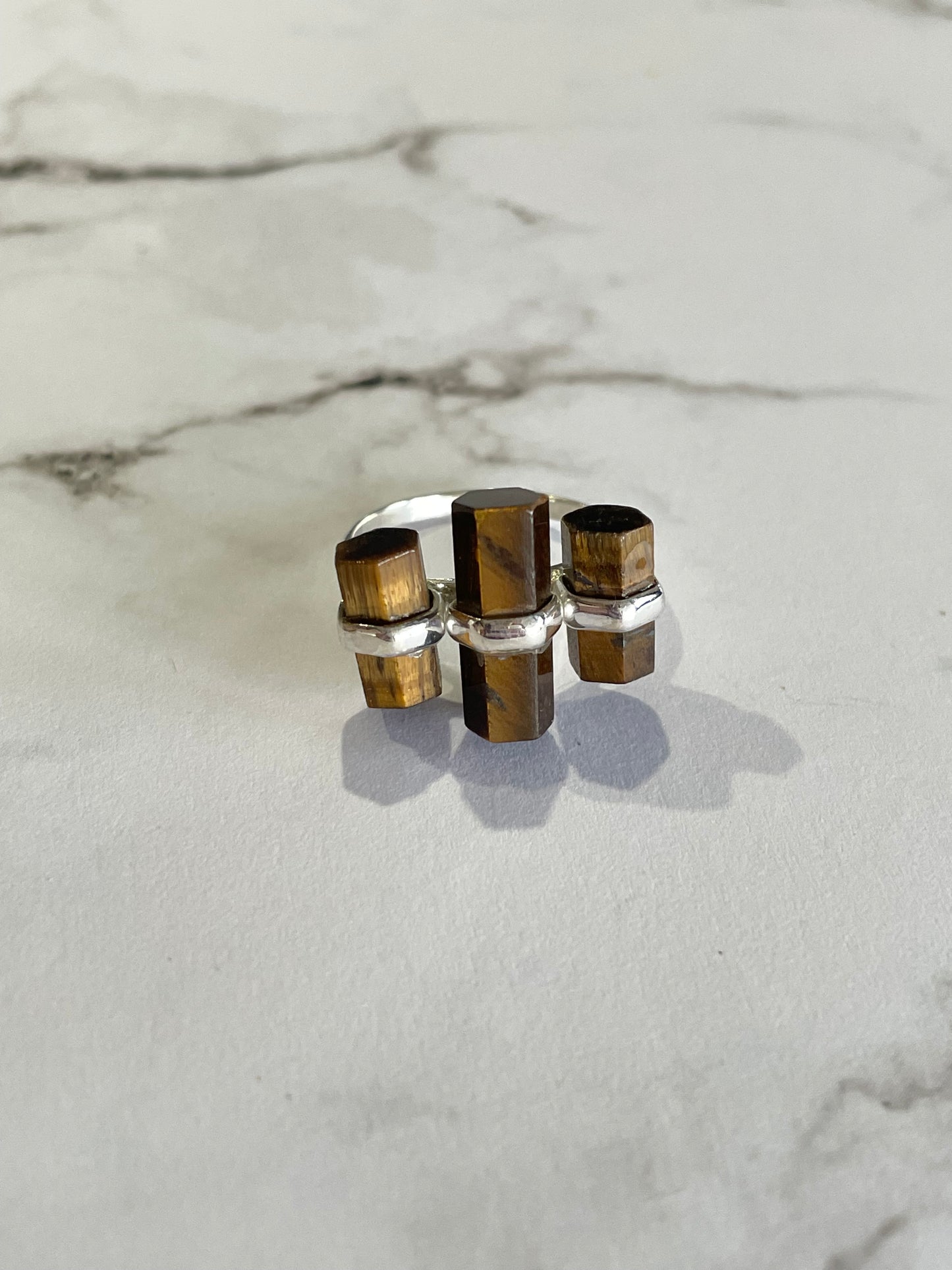 Tigers Eye Ring ~ size 7