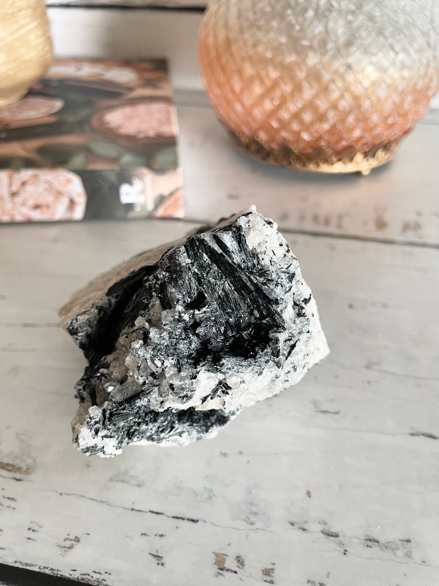 Tourmaline In Quartz