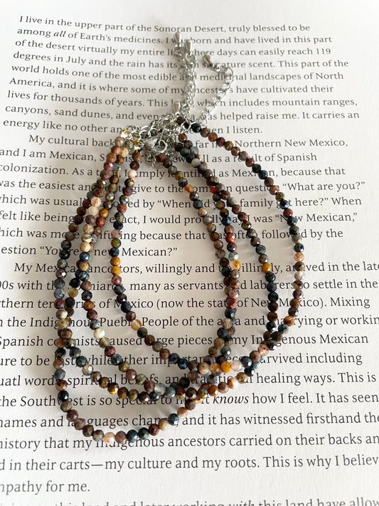 Faceted Bracelet ~ Pietersite