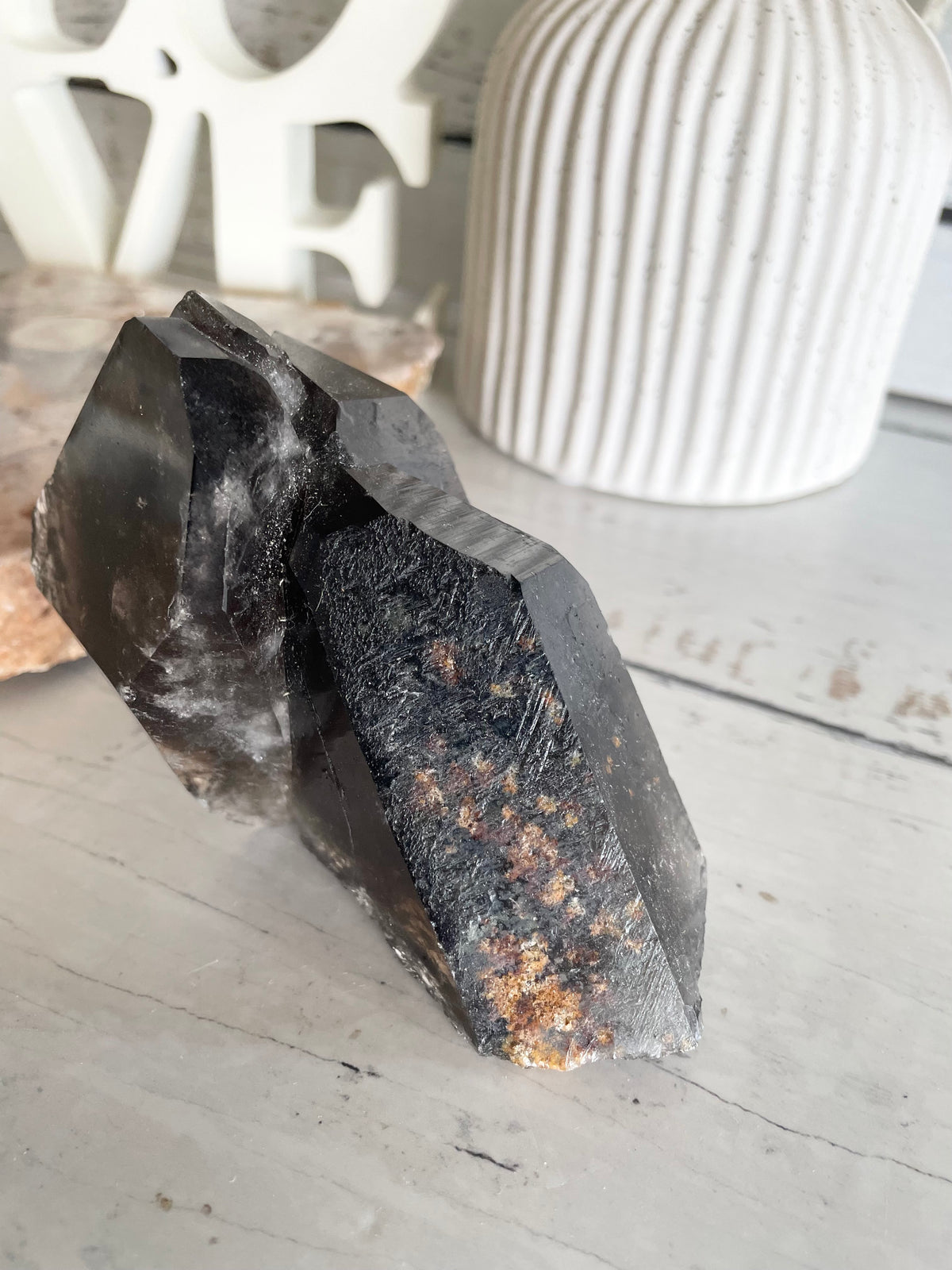 Smoky Quartz Cluster