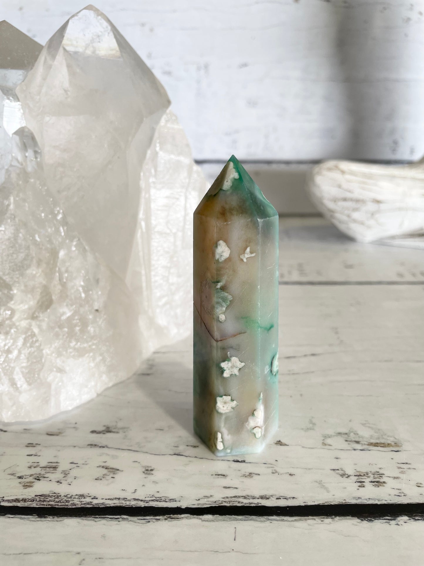 Green Flower Agate Generator