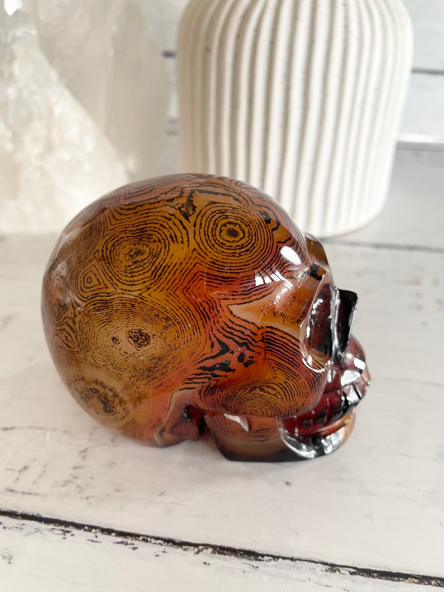 Sardonyx Skull