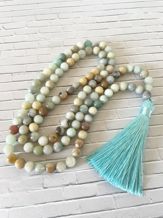 Amazonite ~ Mala/Prayer Beads
