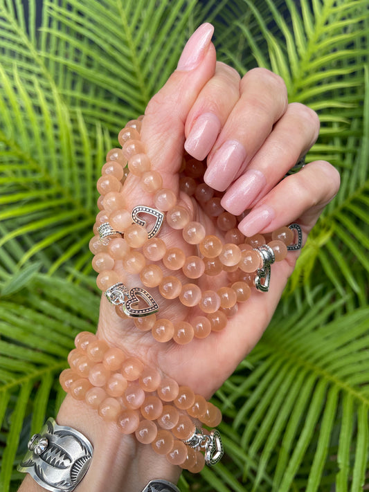 Champagne Cat’s Eye Healing Bracelet