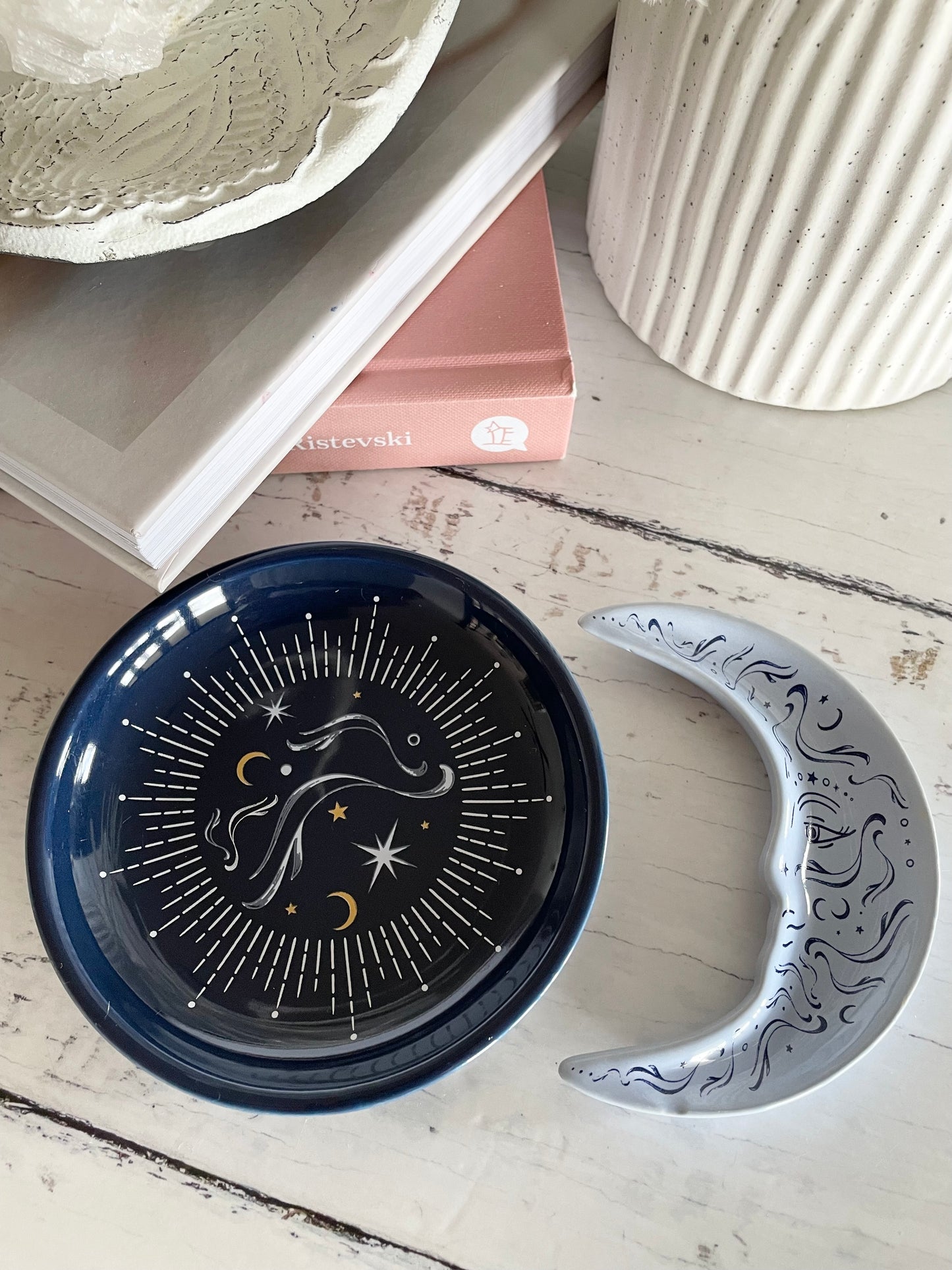 Blue Moon Trinket Dish