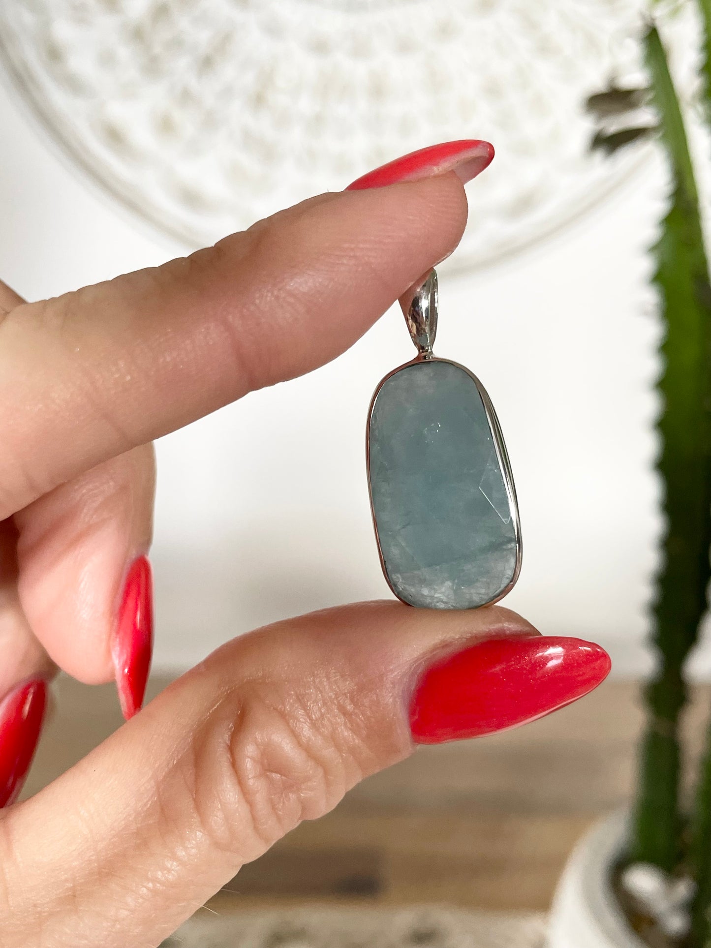 Aquamarine Pendant