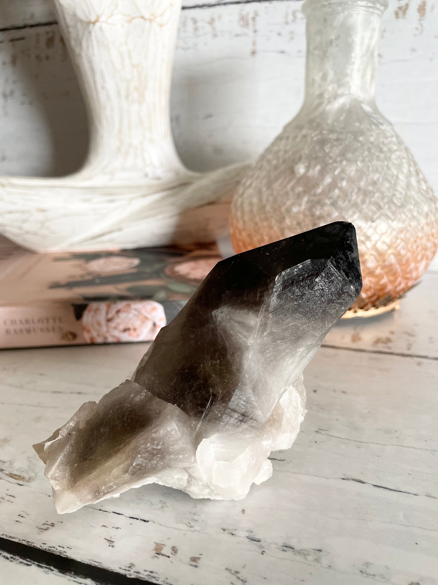 Smoky Quartz Cluster