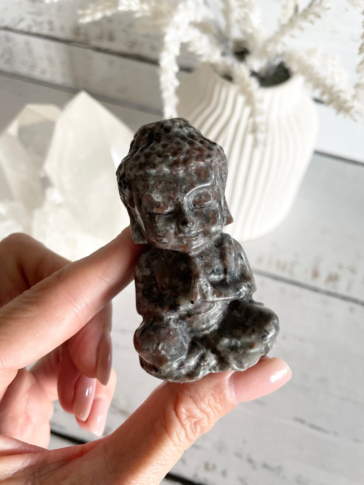 Buddha ~ Mixed Moonstone