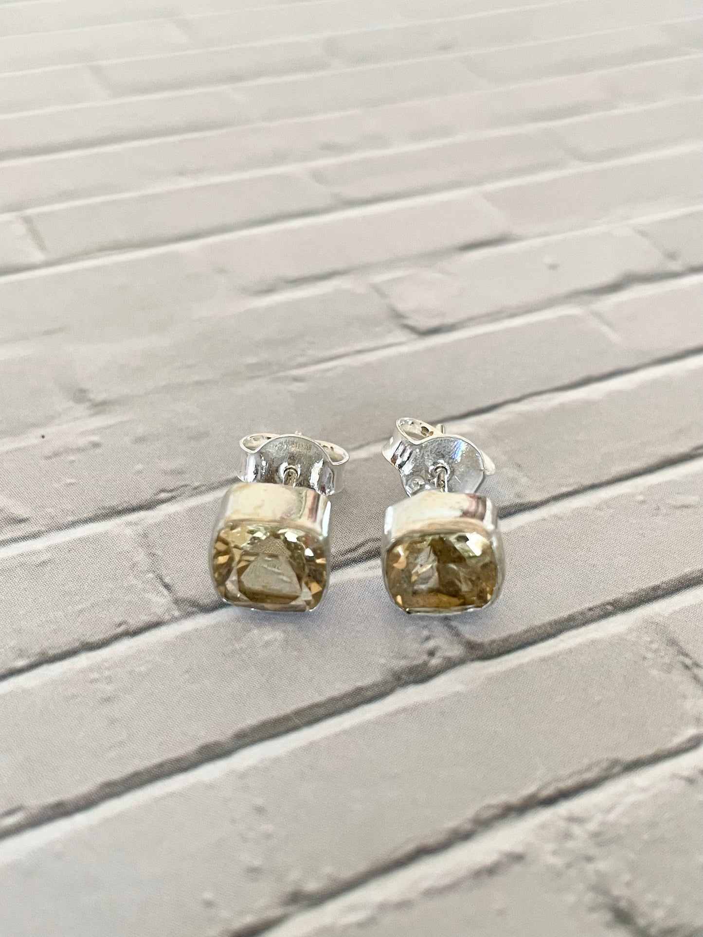 Citrine Studs