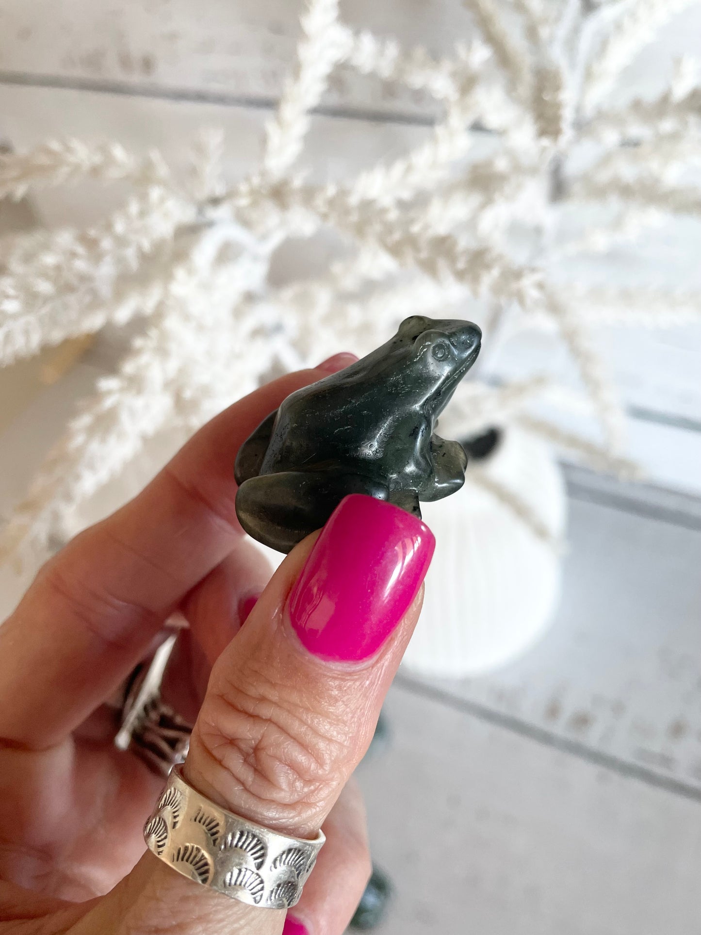 Intuitively Chosen ~ Labradorite Frog