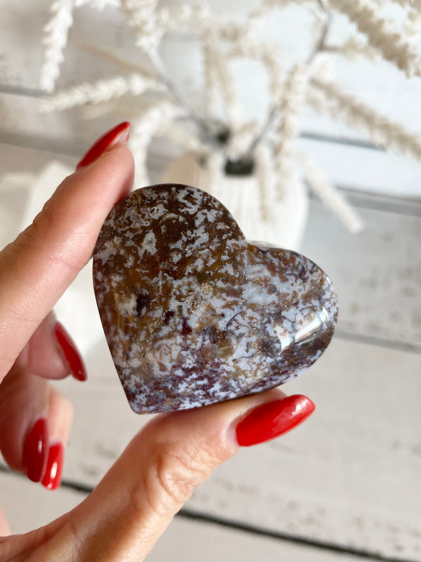 Ocean Jasper Heart