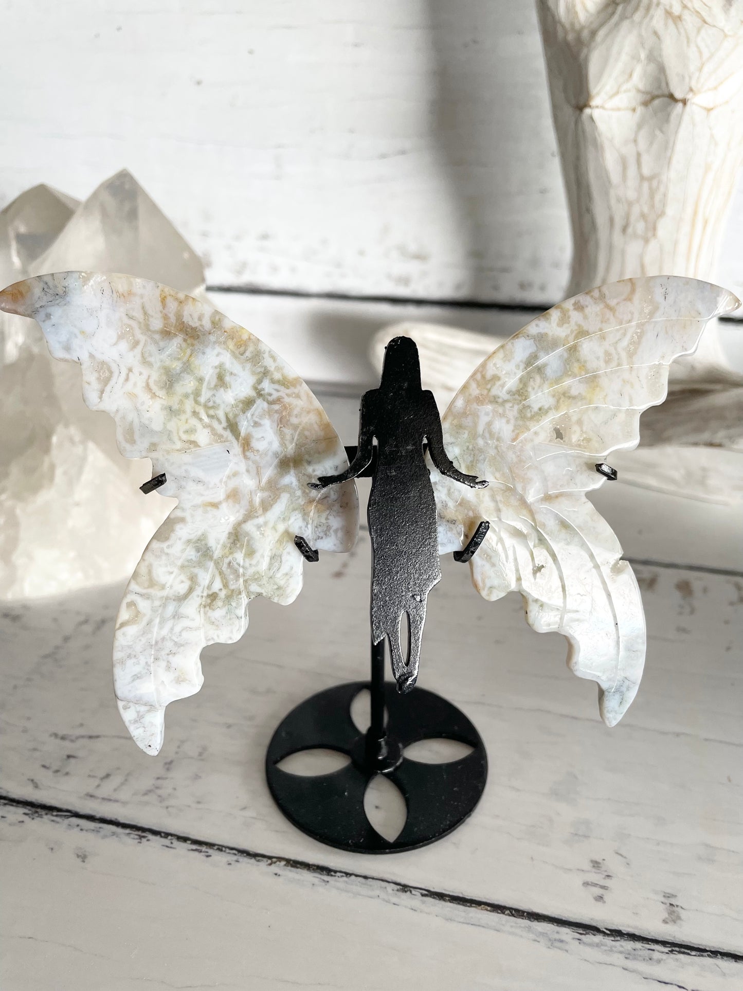 Ethereal Angel Wings ~ Agate