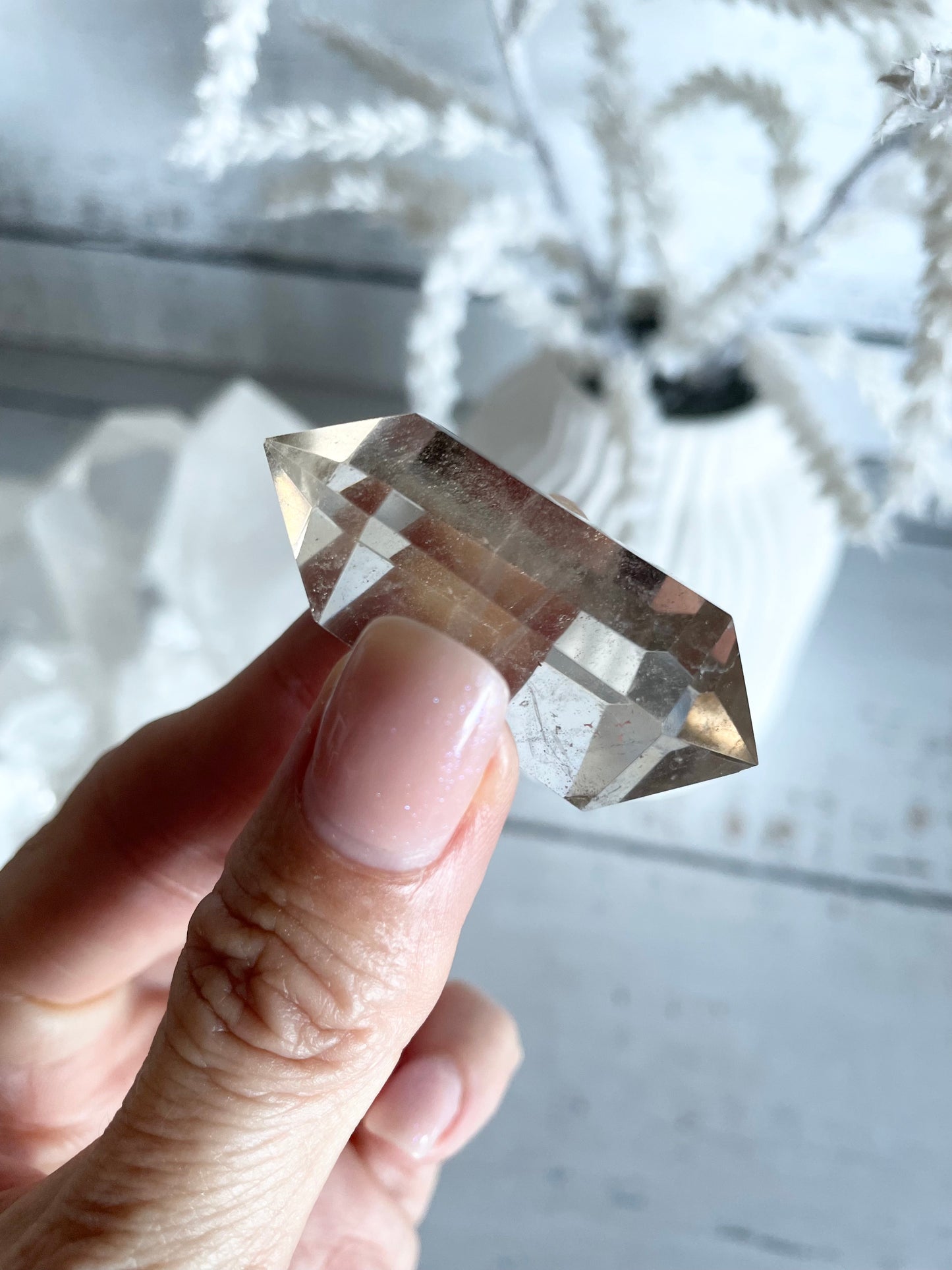 Smoky Quartz Double Termination Point