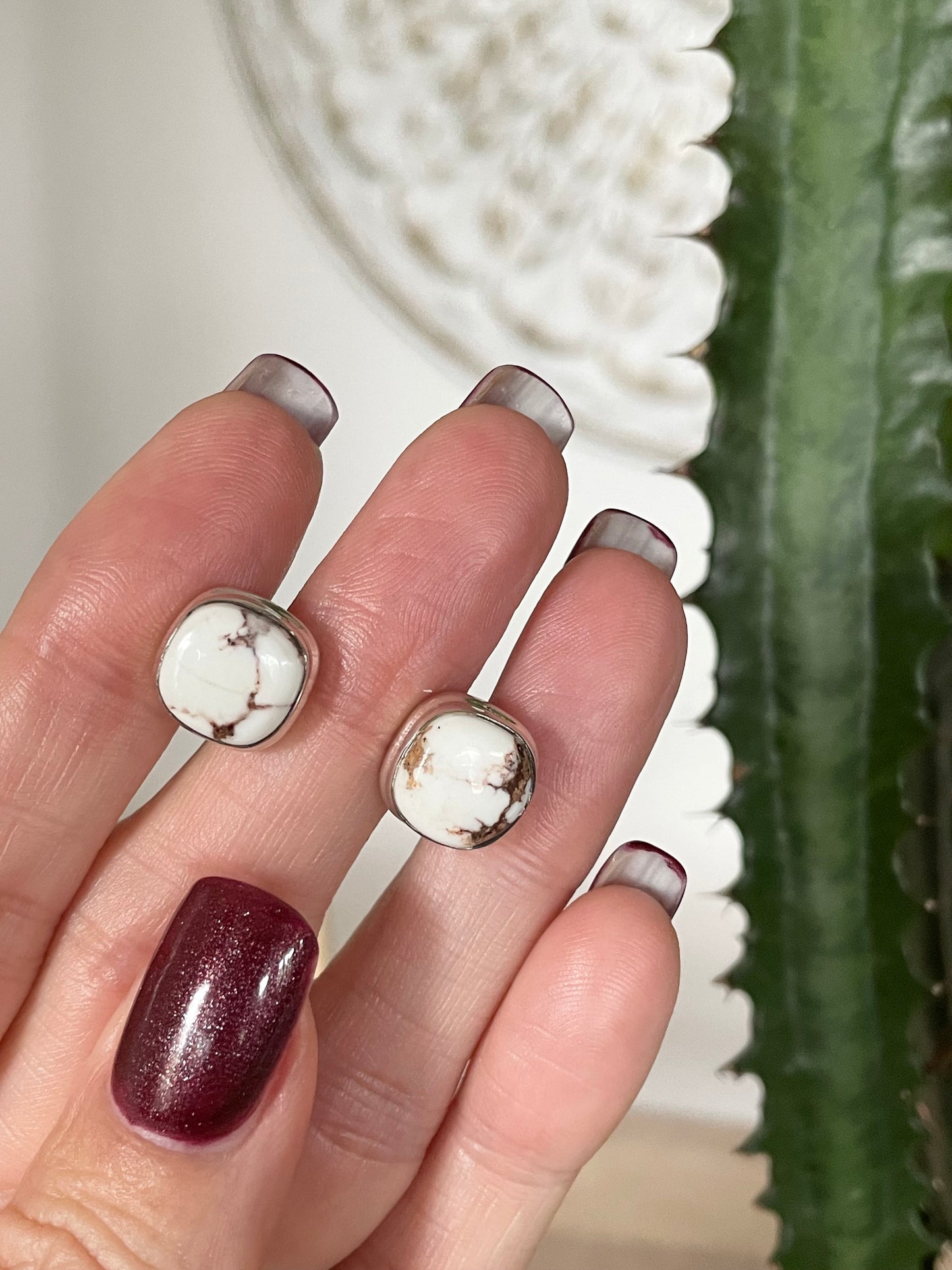 Wild Horse Magnesite Studs