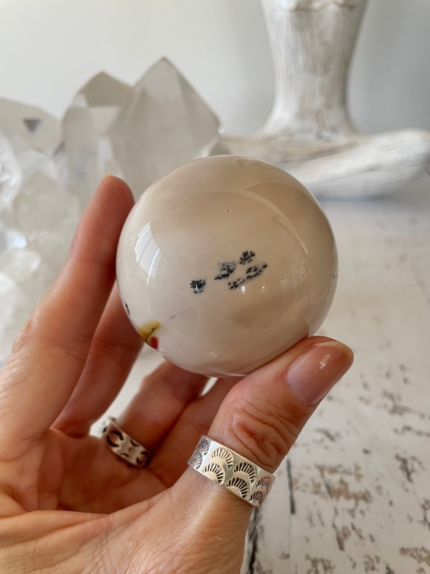 Mookaite Sphere Includes Holder