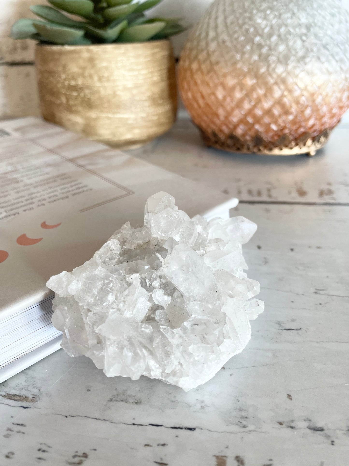 Clear Quartz Cluster