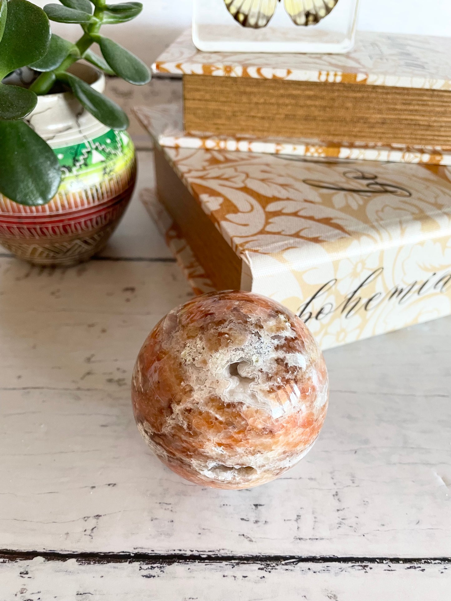 Sunstone Sphere Includes Holder