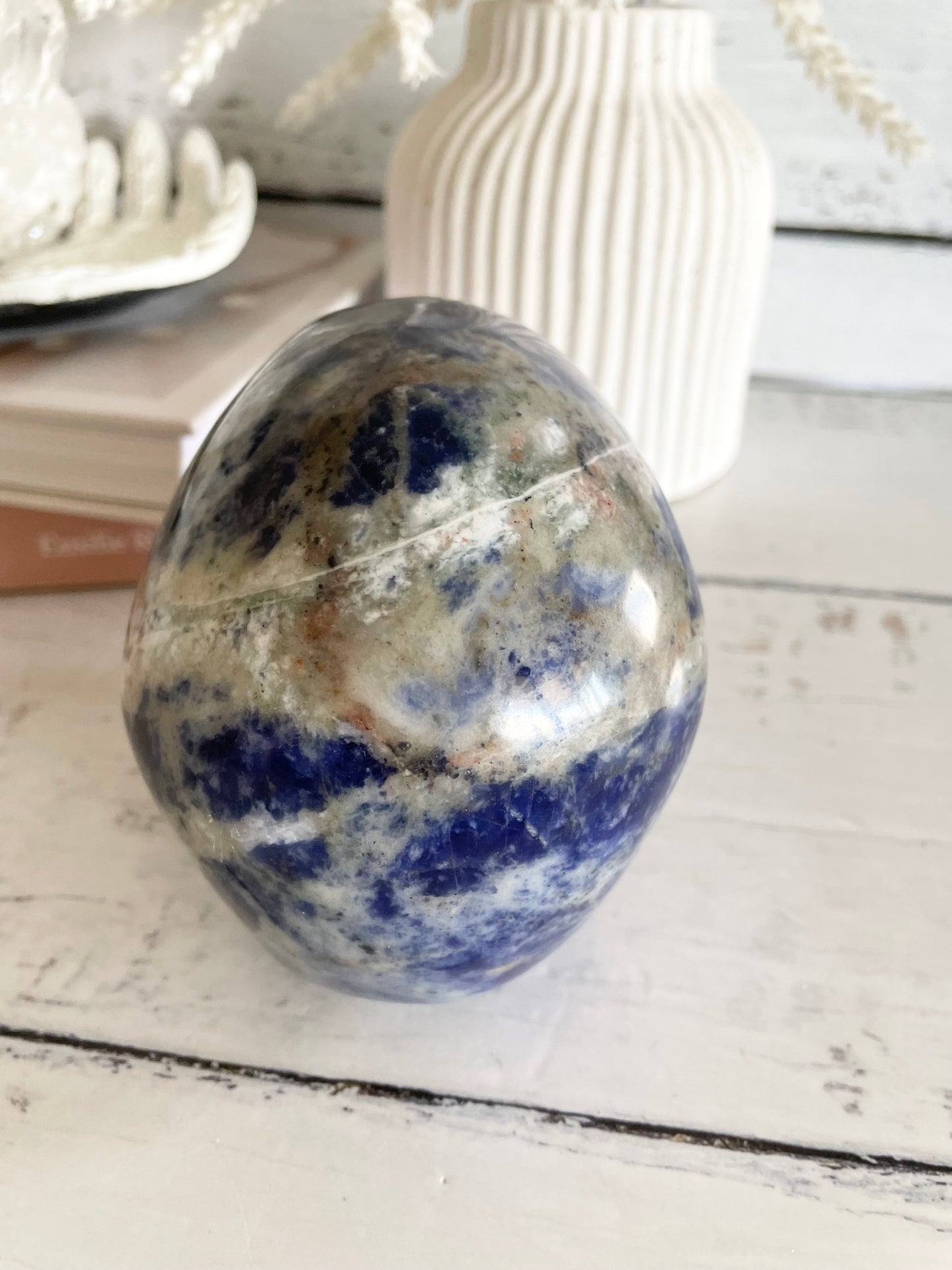 Sodalite Skull ~ 1.1kgs