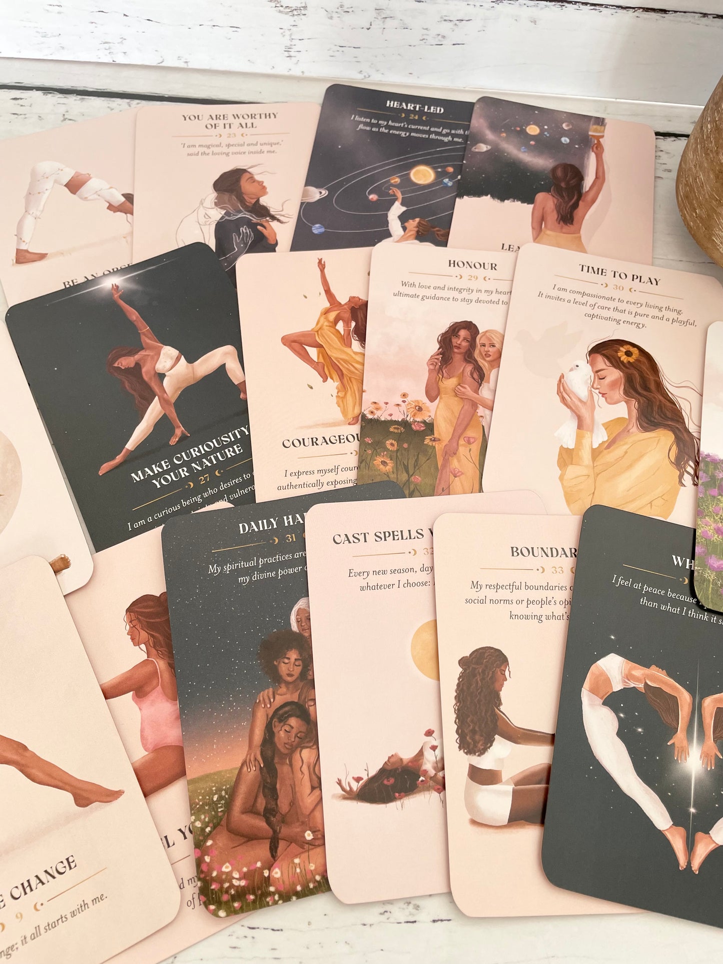 Love And Light Mantra Cards