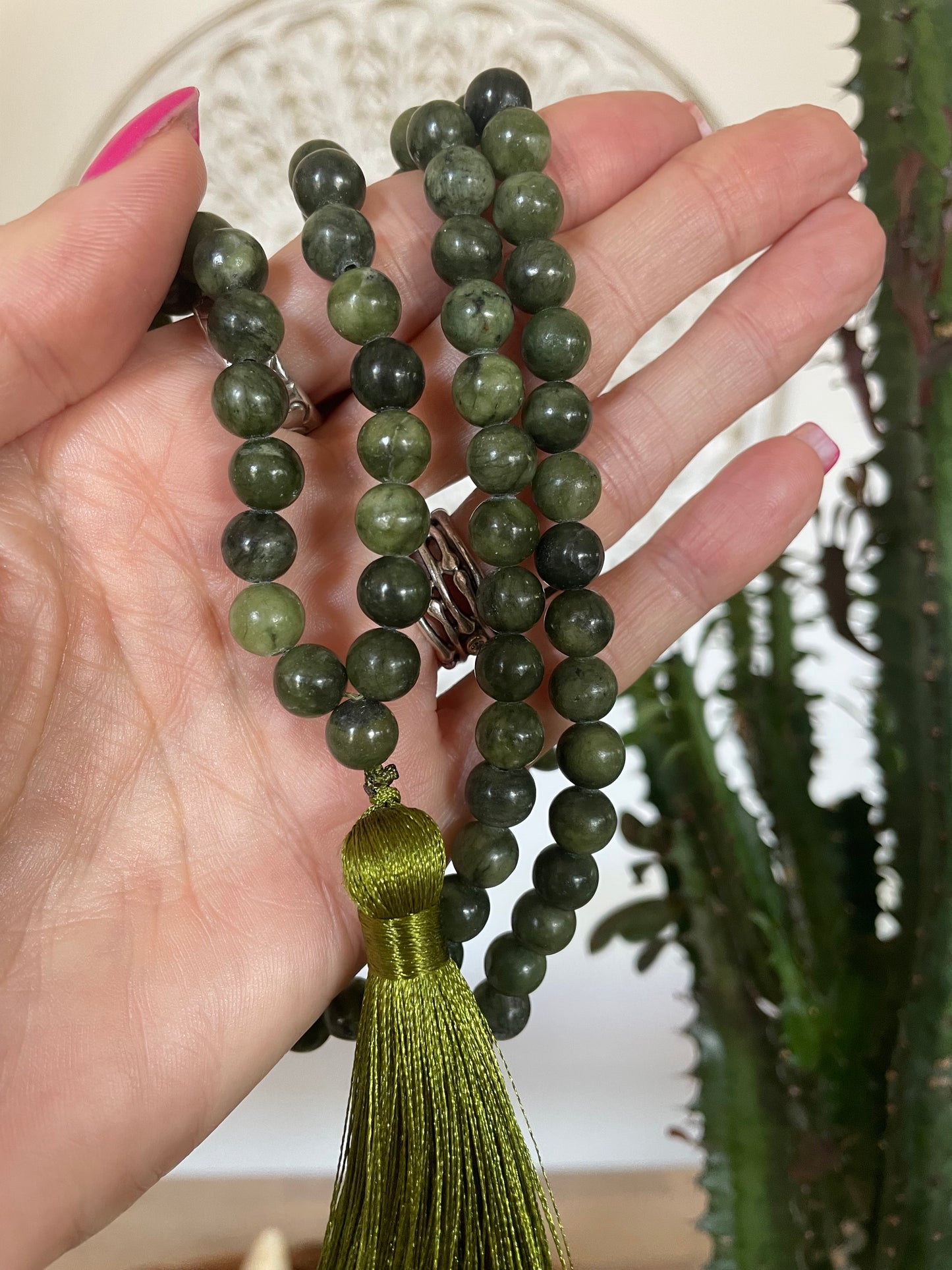 Canadian Jade ~ Mala/Prayer Beads