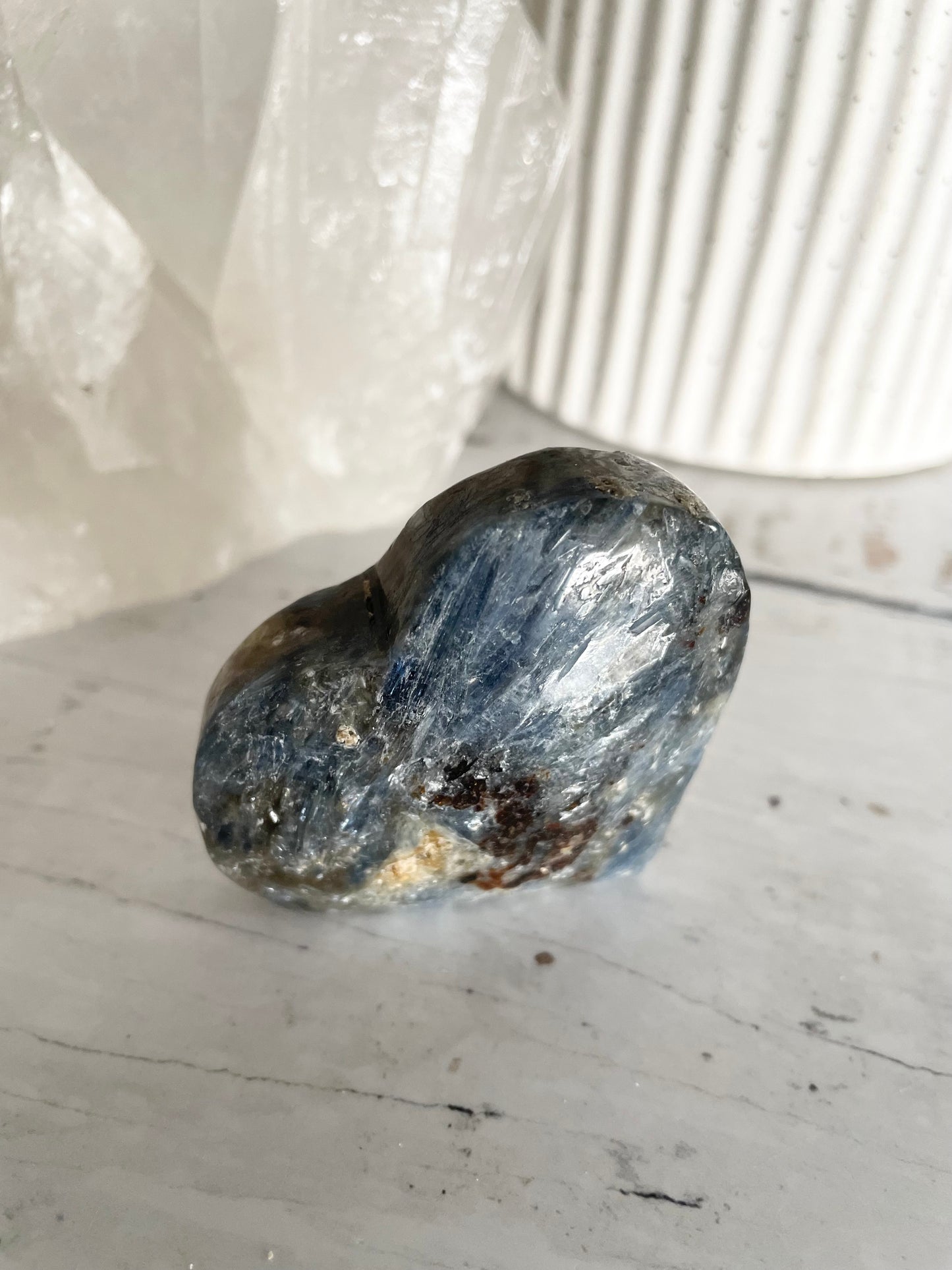 Kyanite Heart