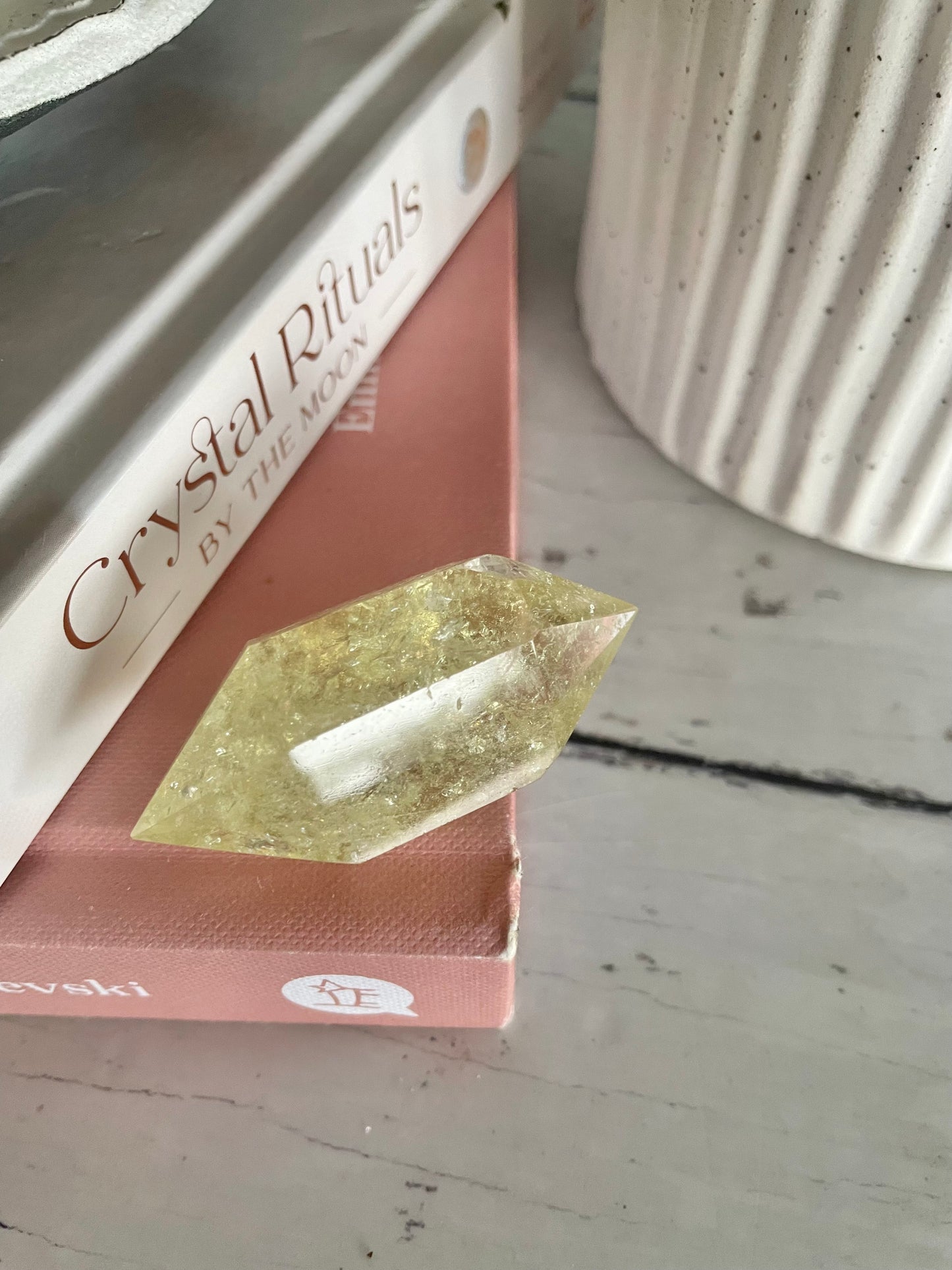 Citrine Double Point