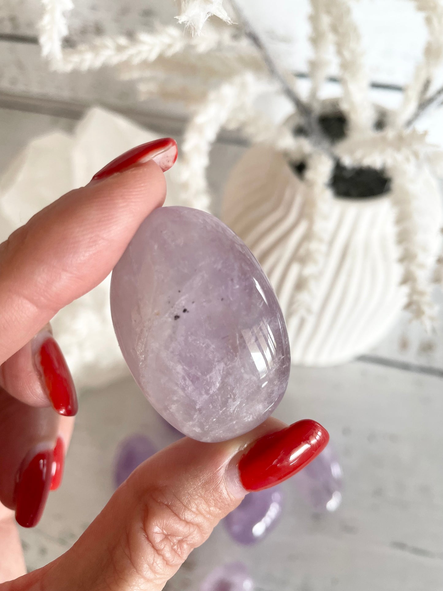 Lavender Amethyst Polished Freeform