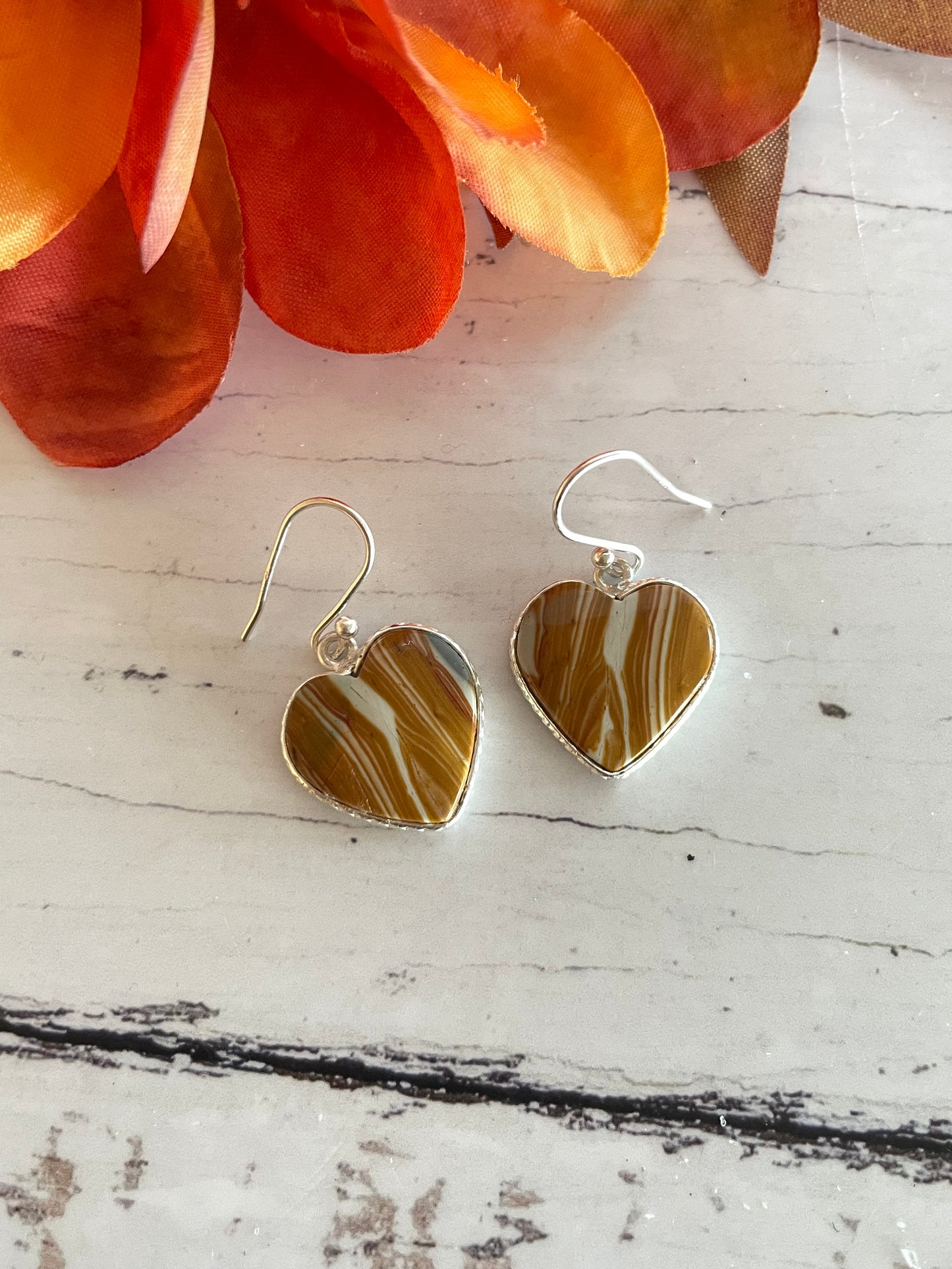 Snakeskin Jasper Dangles